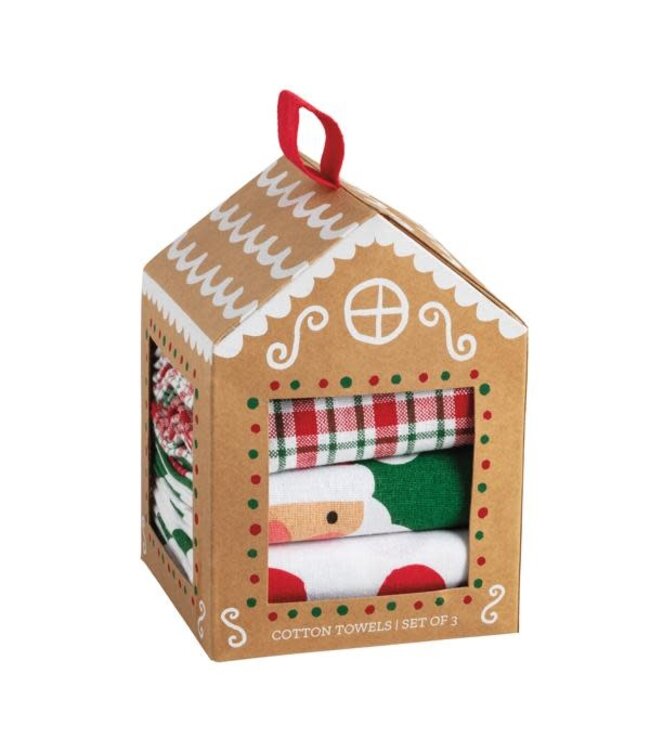 Gingerbread House Towel Sets