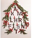 Tartan Letter Ornaments
