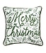 Green Toile Pillows
