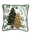 Green Toile Pillows