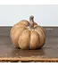 Brown Resin Pumpkin