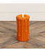 Orange 3D Flame Pillar Candle
