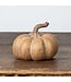 Brown Resin Pumpkin