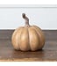 Brown Resin Pumpkin