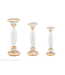 Gold Glass Candlestick