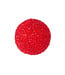 Red Glitter Ball Ornament - Sold Individually