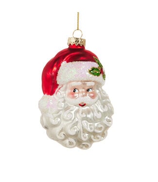 4" Santa Head Ornament