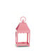 Pale Pink Scalloped Lantern - Sold Individually
