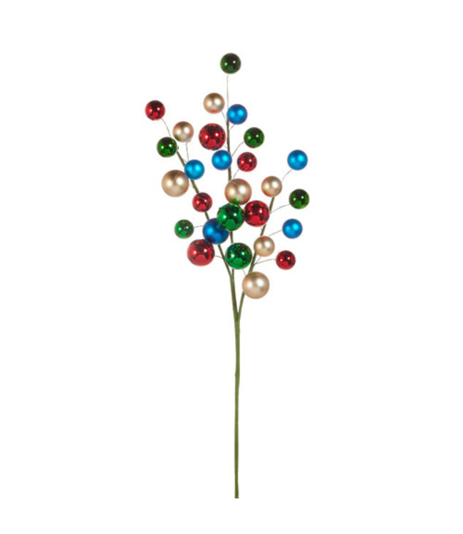 30.5" Multicolor Ball Spray