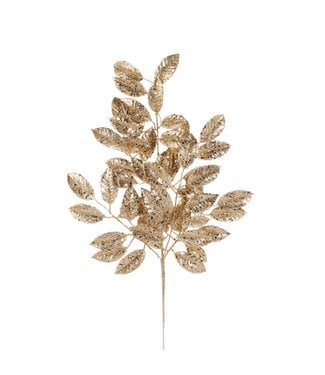 30" Gold Leaf Spray