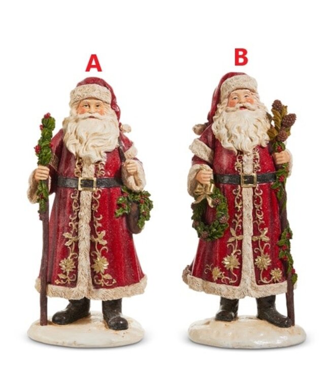 14" Classic Santa - Sold Individually