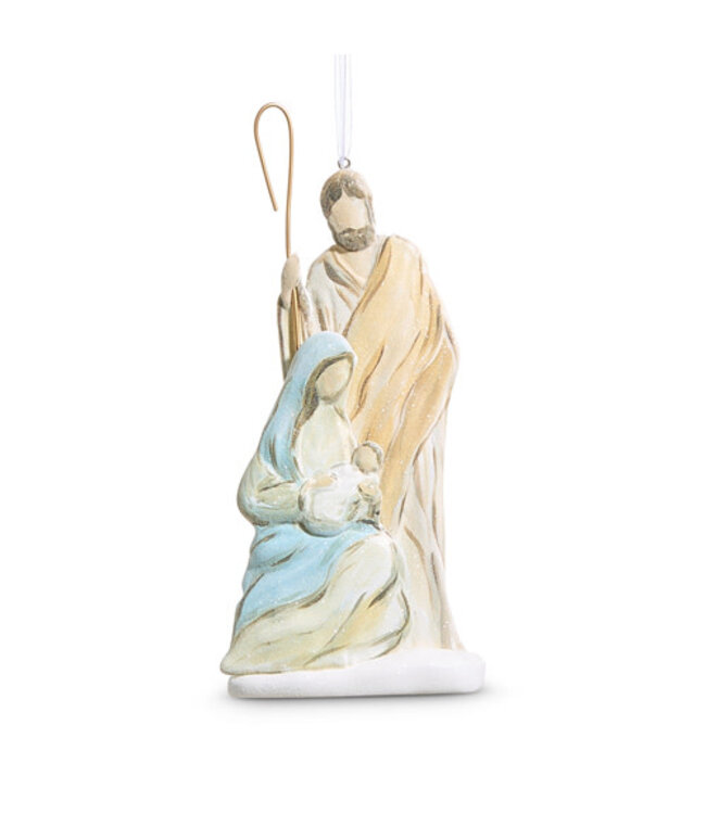 7" Nativity Molded Ornament