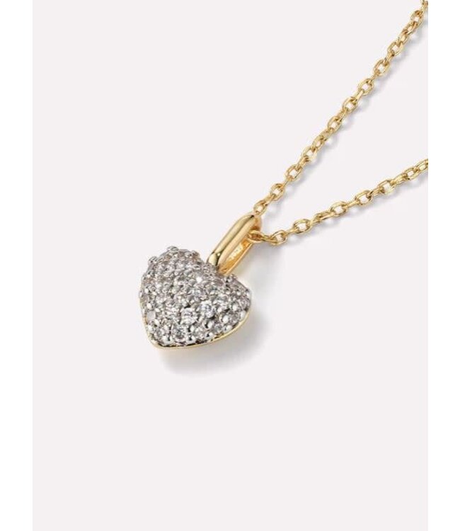 Ellery Gold Heart Necklace