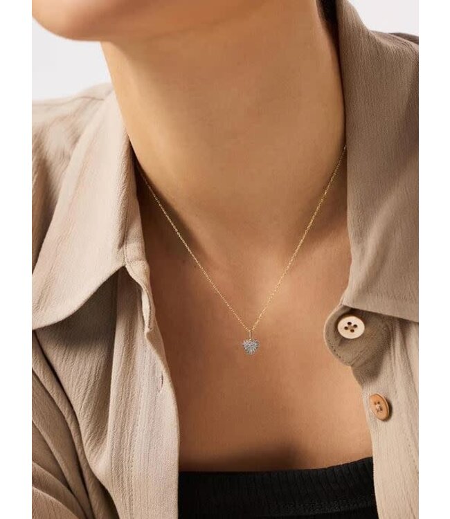 Ellery Gold Heart Necklace