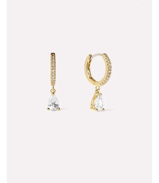 Elise Delicate Huggie Hoops