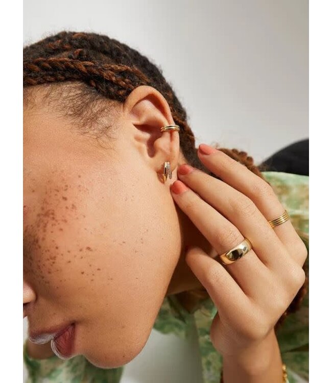 Toda Double Hoop Earrings