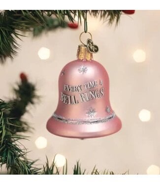 OLD WORLD CHRISTMAS Every Time A Bell Rings Ornament