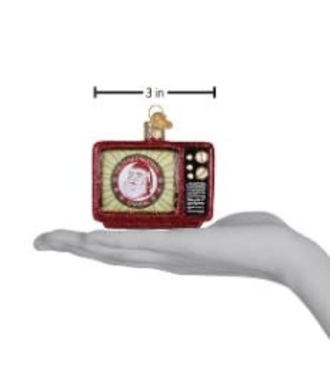 OLD WORLD CHRISTMAS 24 Hr Christmas Channel Ornament