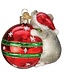 OLD WORLD CHRISTMAS Playful Christmas Mouse Ornament