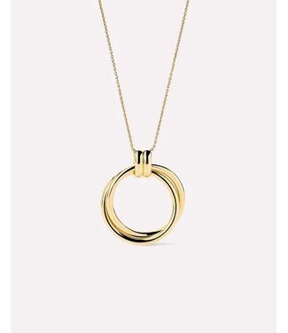Penny Gold Pendant Necklace
