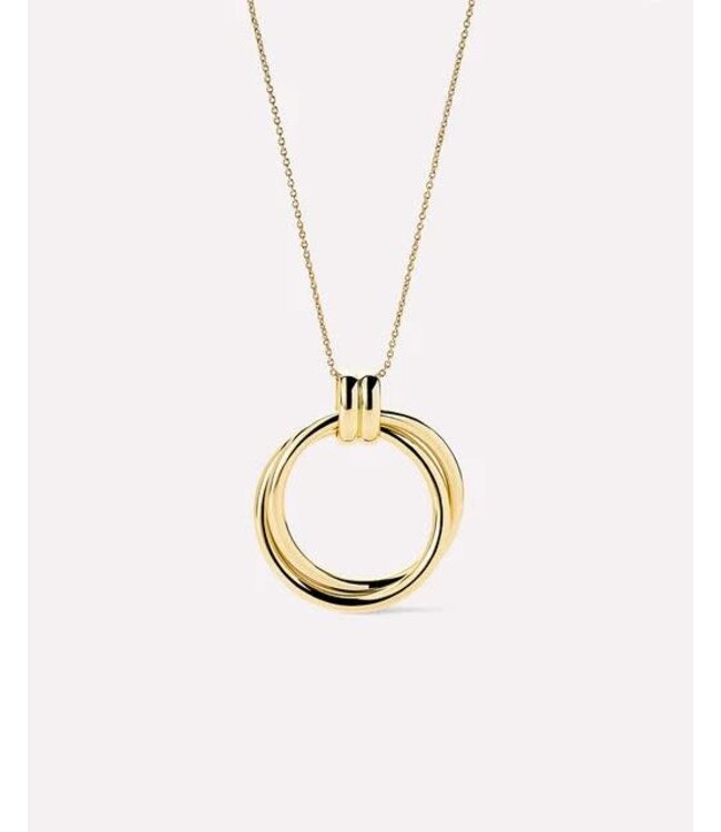 Penny Gold Pendant Necklace