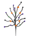 Felt Ball Twig Spray