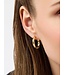 Giulia Gold Hoop Earrings
