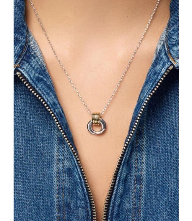 Palmer Silver Necklace