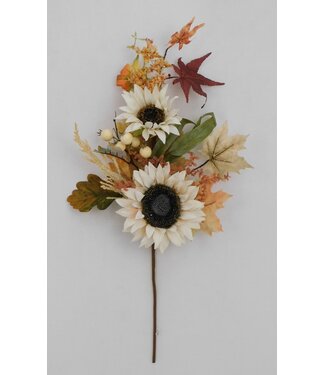 28 IN Mixed Sunflower Spray