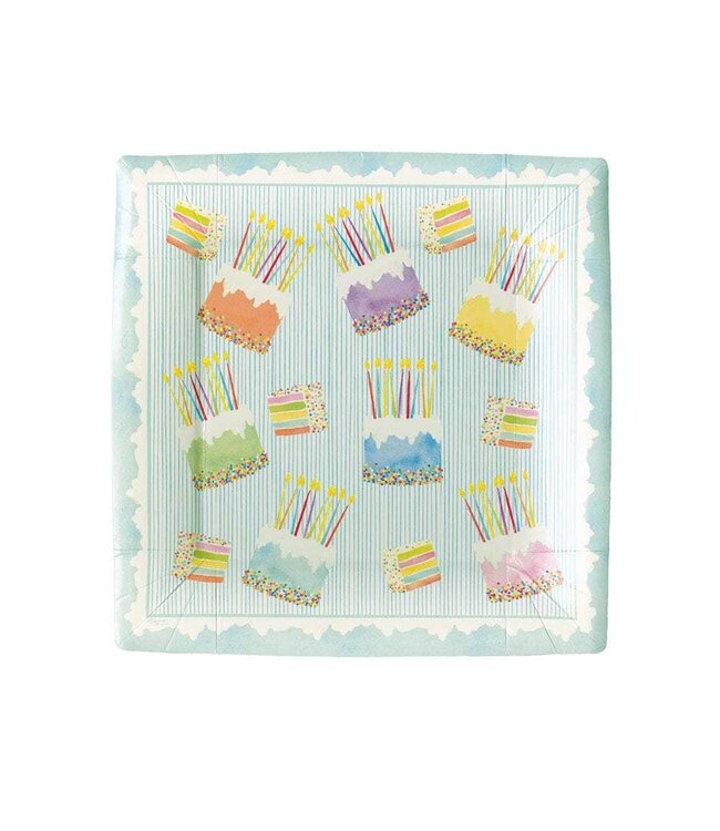 Cake Frosting Paper Salad & Dessert Plates