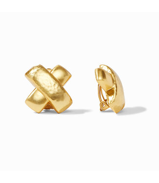 JULIE VOS Catalina X Clip Gold