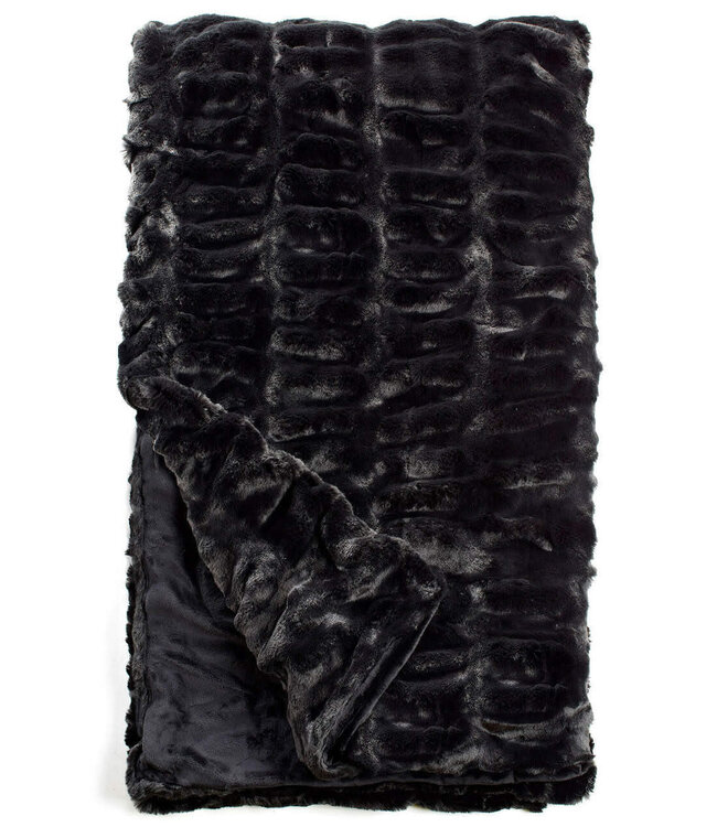 Couture Throw Onyx Mink