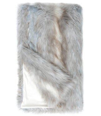 Limited Edition Siberian Fox Faux Fur Throw 60x72