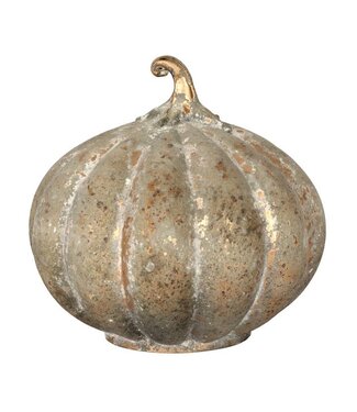 Dusty Finish Glass Pumpkin - Sold Individually
