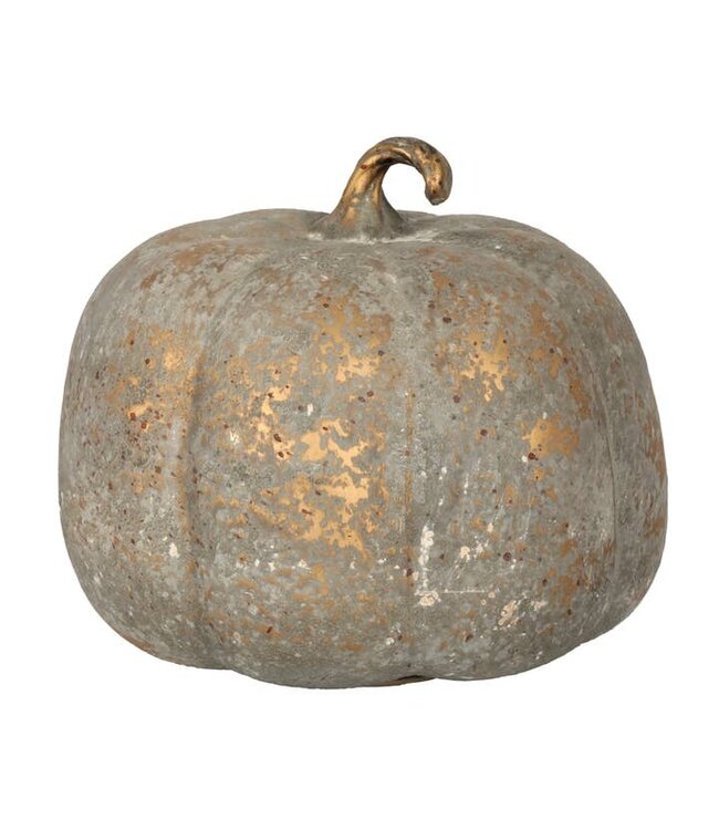 Dusty Finish Glass Pumpkin - Sold Individually