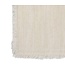 Gold Ivory Cotton Shimmer Table Runner with Fringe