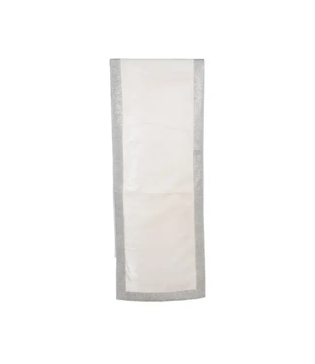White  Silver Bling Table Runner