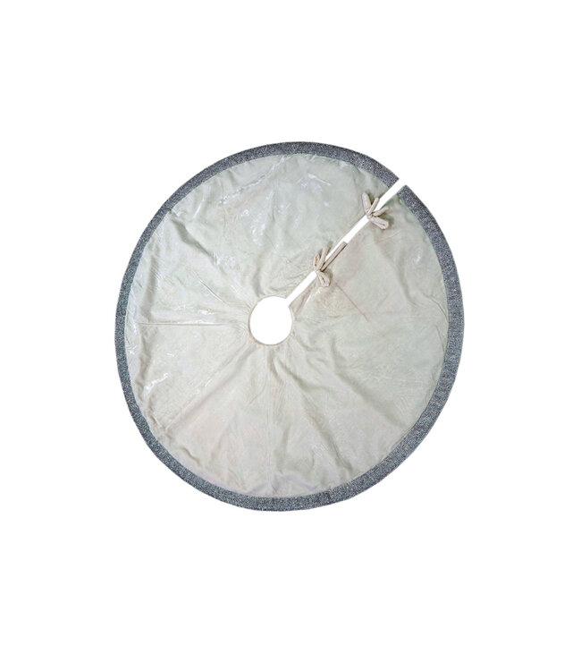 Bling Tree Skirt - White