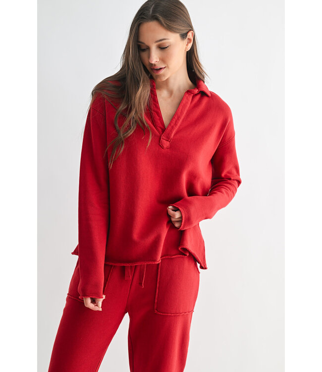 Virginia Malibu Vintage Henley Tee