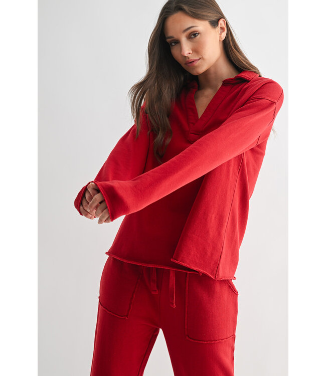 Virginia Malibu Vintage Henley Tee