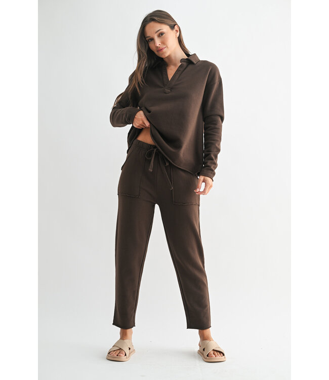 Virginia Malibu Vintage Henley Tee