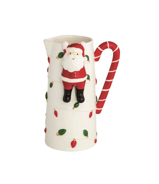 Hanging Santa Pitcher