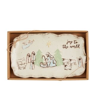 Nativity Plate