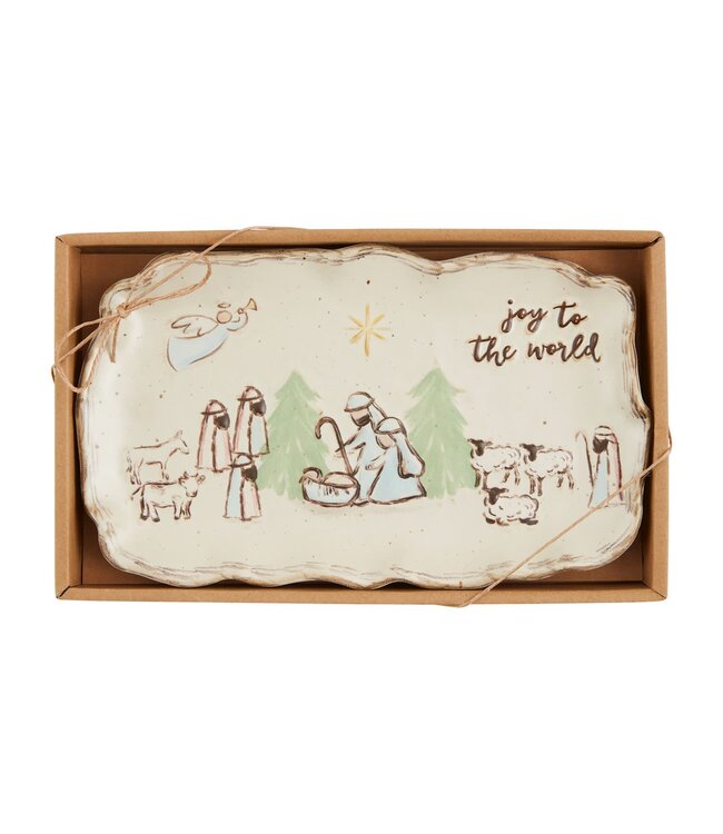 Nativity Plate