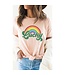 Retro Distressed Lucky Rainbow Graphic Tee