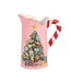 Tree Candy Cane Handle Pitcher