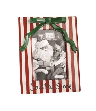 Ceramic Christmas Bow Frame