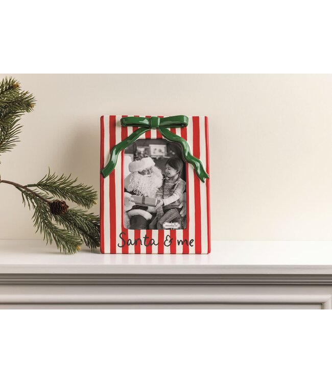 Ceramic Christmas Bow Frame