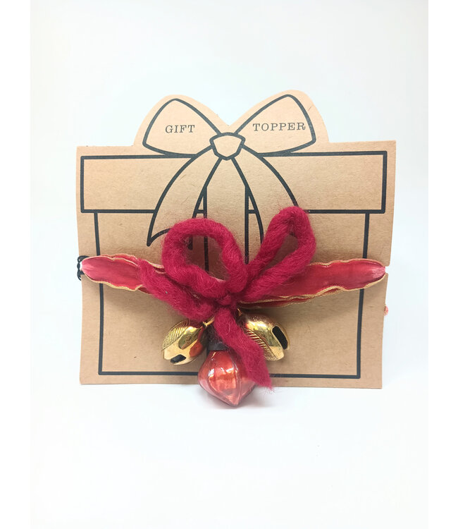 Glass Ornament Gift Topper