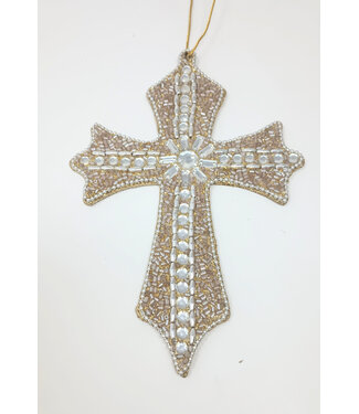 6" RENAISSANCE CROSS ORNAMENT